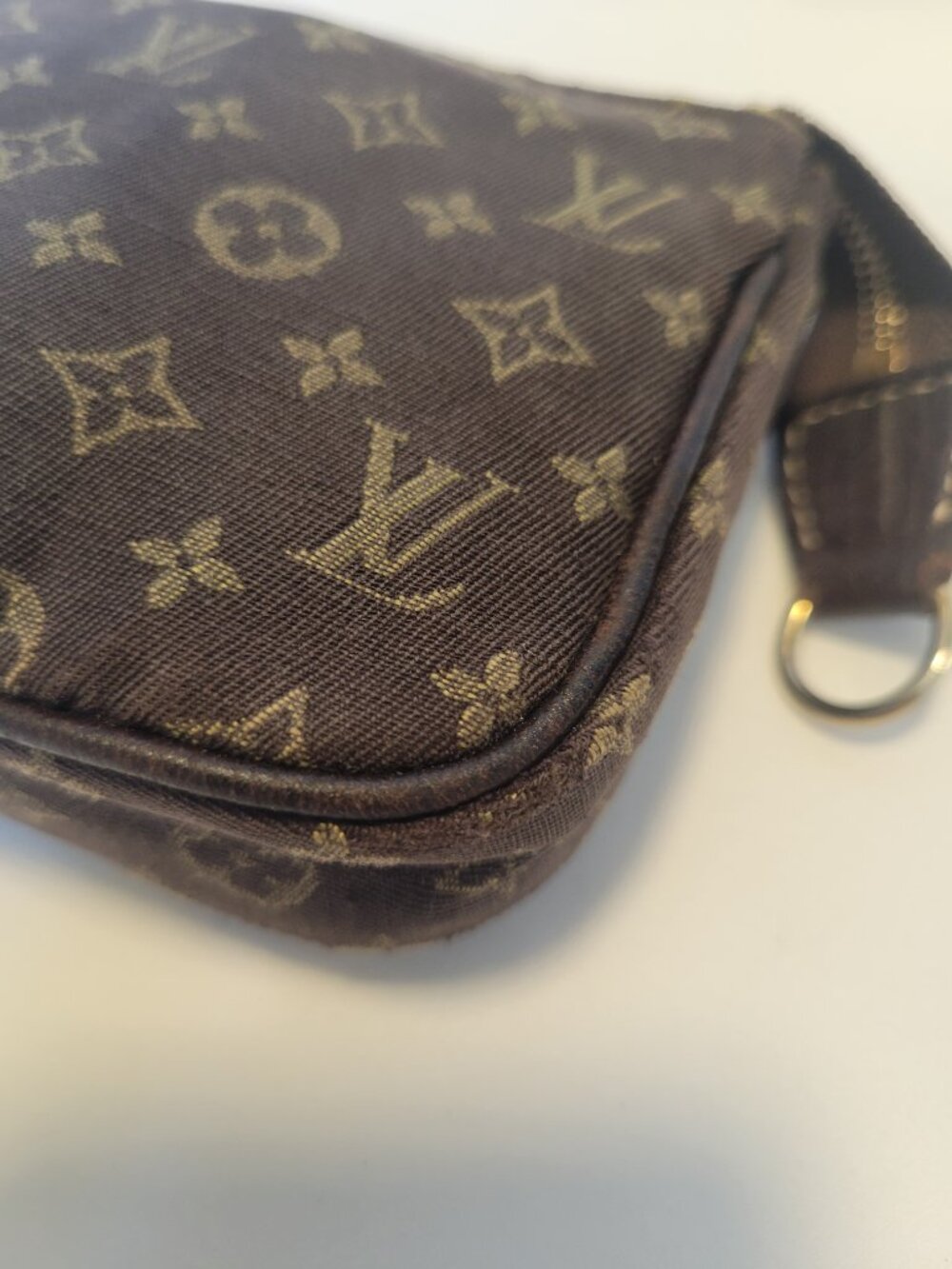 Louis Vuitton Idylle Mini Lin Pochette Pouch Bag - Picture 9 of 16
